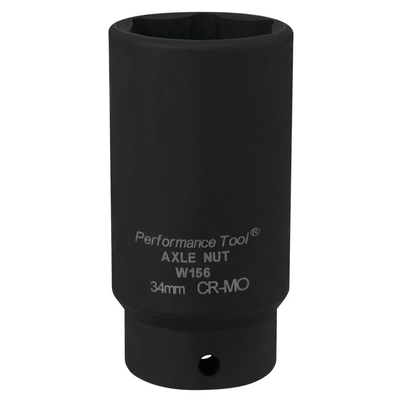 Performance Tool W156 34mm Front Wheel Drive Axle Nut Socket - Image 1